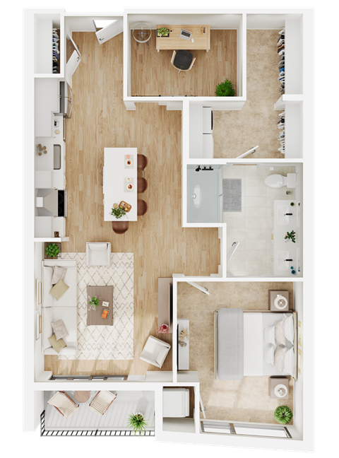 A9 Floor Plan at Lilia, Lilydale, 55118